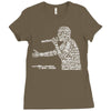 Canserbero Ladies Fitted T-Shirt