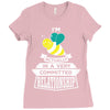 I Am Bee Actually In A Very Commited Relationship Ladies Fitted T-Shirt