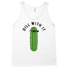 dill with it black logo Tank Top
