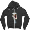 Deve kusu Zipper Hoodie