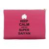 keep calm and go super saiyan t shirt tee dragon dbz ball goku z veget Accessory Pouches