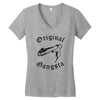 original gangsta Women's V-Neck T-Shirt