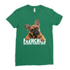 frenchies Ladies Fitted T-Shirt
