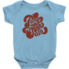 pump up the jam Baby Onesie