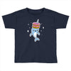 narwhal donuts cute unicorn sweet cool awesome Toddler T-shirt