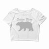 sister bear Crop Top