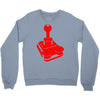 joystick game Crewneck Sweatshirt