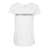 boaty mcboatface Maternity Scoop Neck T-shirt
