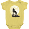 howl at the moon Baby Bodysuit