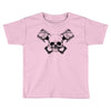 skull pisto Toddler T-shirt