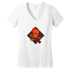 3d skull squad Women's V-Neck T-Shirt