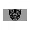 black panther License Plate
