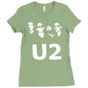 u2 band Ladies Fitted T-Shirt