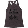 i love when my wife lets me buy another bike Racerback Tank