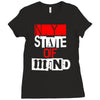 ny state of mind Ladies Fitted T-Shirt