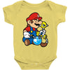 mario weed Baby Onesie