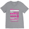 quens are born in november V-Neck Tee