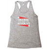 delete your account Racerback Tank
