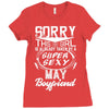 This Girl Is Taken By A Super Sexy May Boyfriend Ladies Fitted T-Shirt