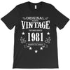 original parts vintage established 1981 perfectly aged T-Shirt