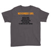 November Girl Hated By Many Youth Tee