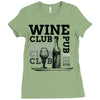 Wine Club Ladies Fitted T-Shirt