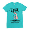 My Dad is Stronger Than Yours Ladies Fitted T-Shirt