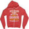 grumpy old crane operator Zipper Hoodie