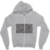 i love the smellof burnt rubber Zipper Hoodie