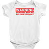 drinking with me pregnancy warning Baby Onesie