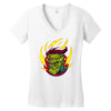funkenstein Women's V-Neck T-Shirt