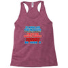 push me around granny Racerback Tank