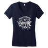simple things Women's V-Neck T-Shirt