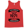 Premium Vintage 1971 Tank Top