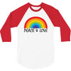 Peace &amp; Love 3/4 Sleeve Shirt