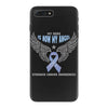 my hero is now my angel stomach cancer awareness iPhone 7 Plus Case