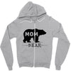 mommy bear Zipper Hoodie