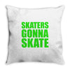 skaters Throw Pillow