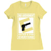 second amendment rated e for everyone Ladies Fitted T-Shirt