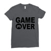 game over Ladies Fitted T-Shirt
