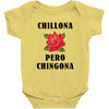 Chillona Pero Chingona Baby Bodysuit
