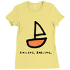 sailing Ladies Fitted T-Shirt