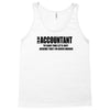 i am an accountant t shirt funny profession shirt tee gift for account Tank Top