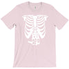 beer belly xray skeleton funny T-Shirt