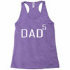 dad of 5 Racerback Tank