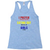 i prefer eating out girls Racerback Tank
