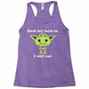yoda quote Racerback Tank