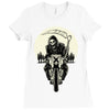 grim racer Ladies Fitted T-Shirt