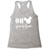 OH You Are so Fine Racerback Tank