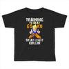 Training To Beat Goku Toddler T-shirt